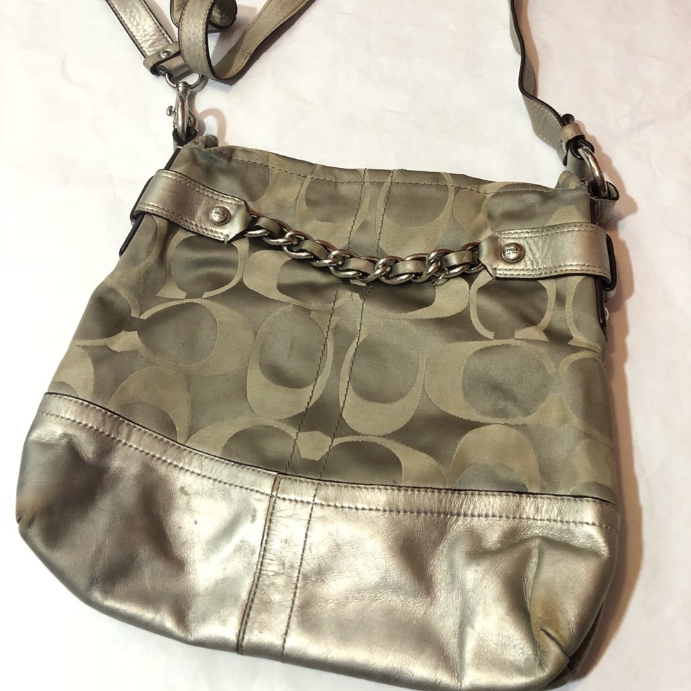 Coach cross body purse